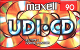 Compact Cassette Maxell UDI-CD 90 Type I Normal 1998 Europe