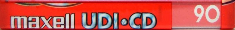 Compact Cassette Maxell UDI-CD 90 Type I Normal 1998 Europe