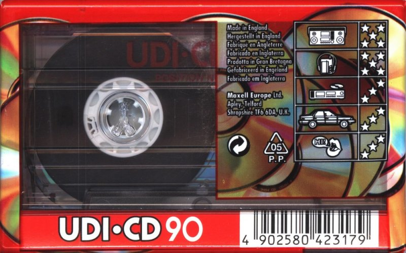 Compact Cassette: Maxell / Hitachi Maxell - UDI-CD 90