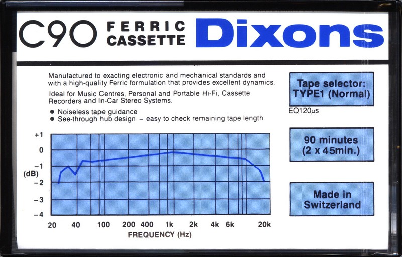 Compact Cassette:  Dixons -  90