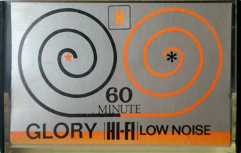 Compact Cassette Glory 60 Type I Normal Hong Kong