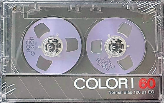 Compact Cassette Reel Cleer Color I 60 Type I Normal 1984 USA