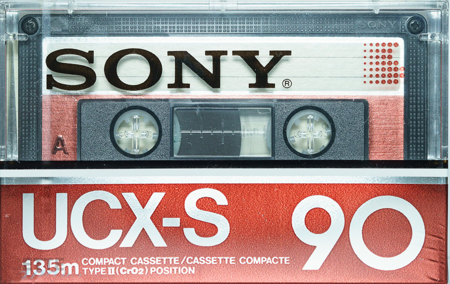 Compact Cassette Sony UCX-S 90 Type II Chrome 1983 North America