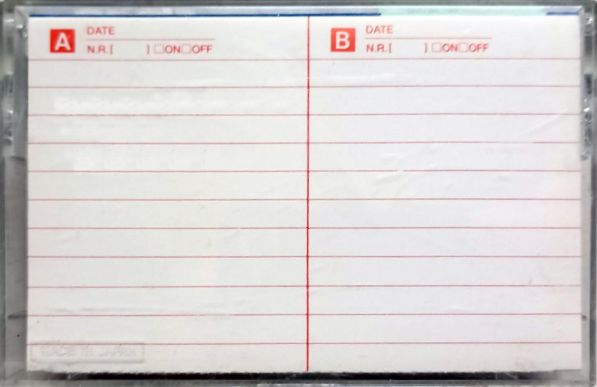 Compact Cassette CO-OP LA 60 Type I Normal 1987 Japan