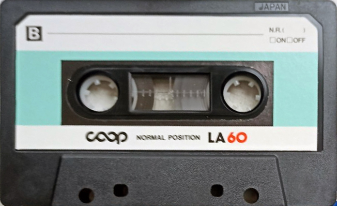 Compact Cassette CO-OP LA 60 Type I Normal 1987 Japan