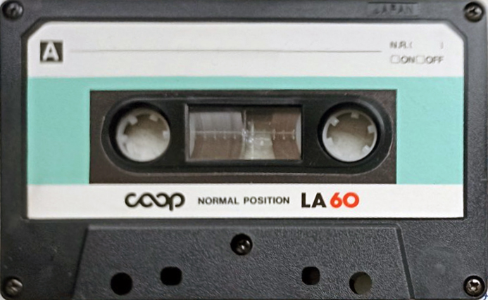 Compact Cassette CO-OP LA 60 Type I Normal 1987 Japan