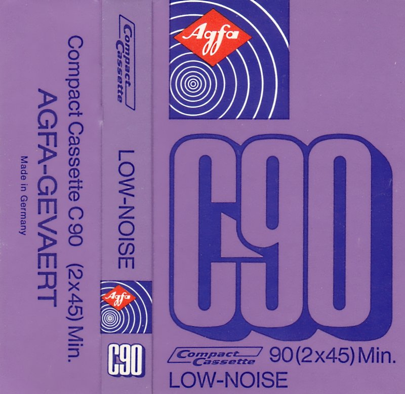 Compact Cassette: AGFA  -  90