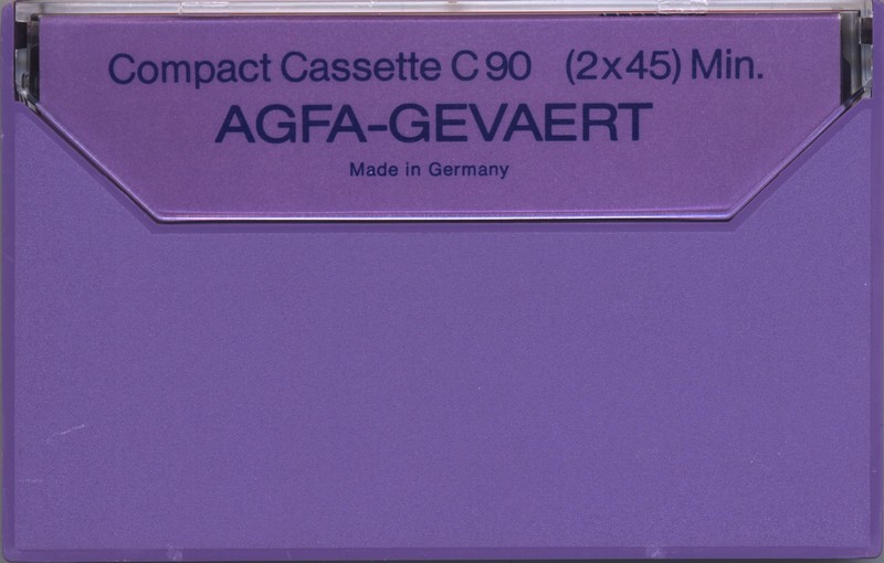 Compact Cassette: AGFA  -  90