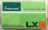 Compact Cassette Sansui 60 "LX" Type I Normal Worldwide