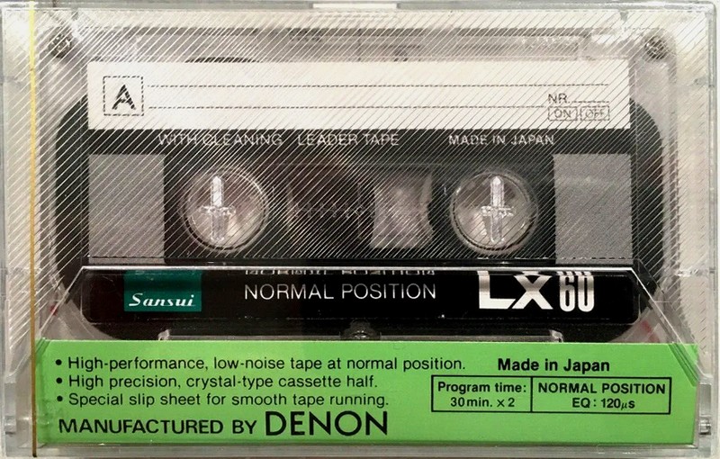 Compact Cassette: Nippon Columbia / Denon Sansui -  60