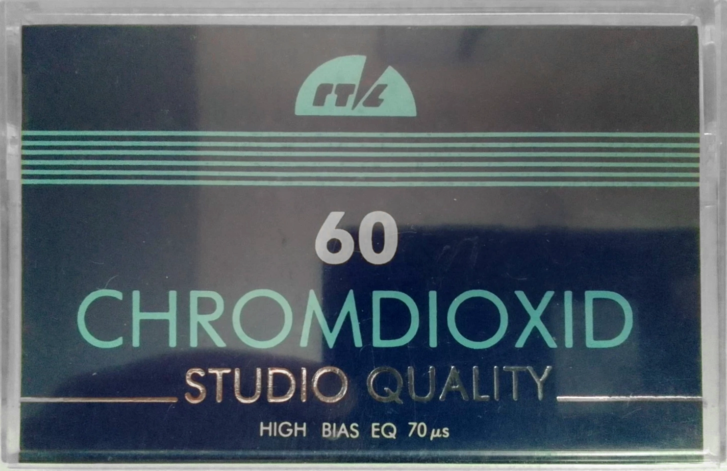 Compact Cassette RTL 60 Type II Chrome Yugoslavia