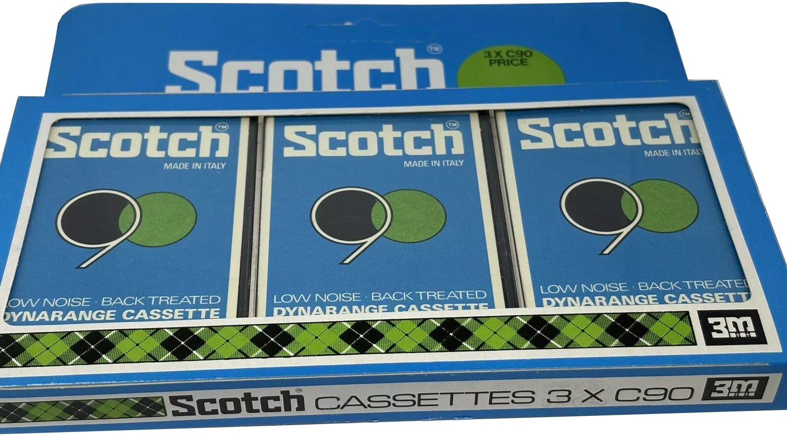 Blister Scotch Dynarange 90 Type I Normal 1972 Europe