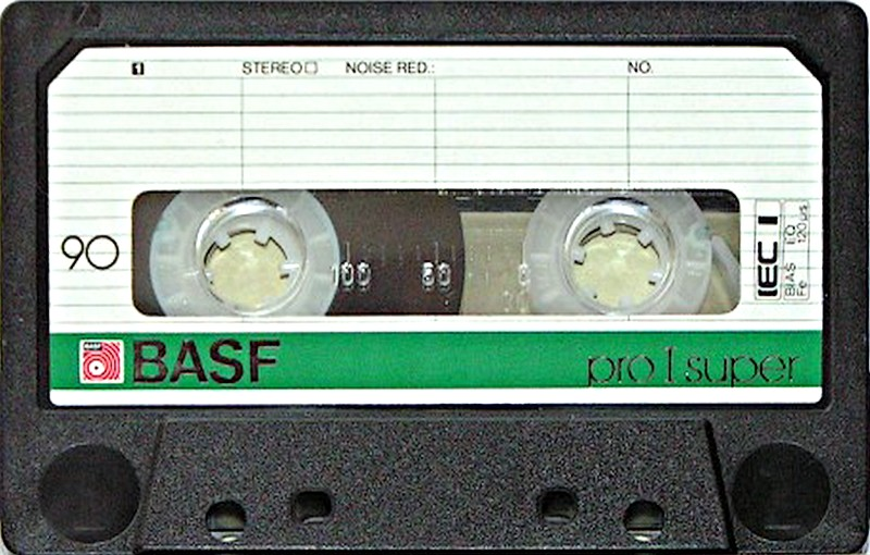 Compact Cassette BASF Pro I Super 90 Type I Normal 1982 USA
