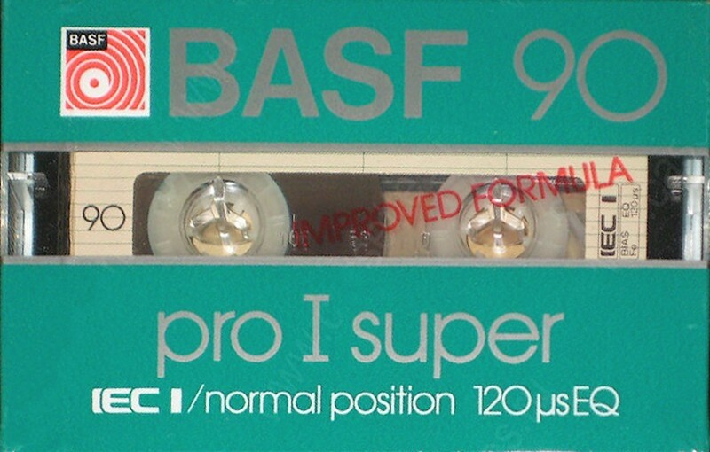 Compact Cassette: BASF  - Pro I Super 90