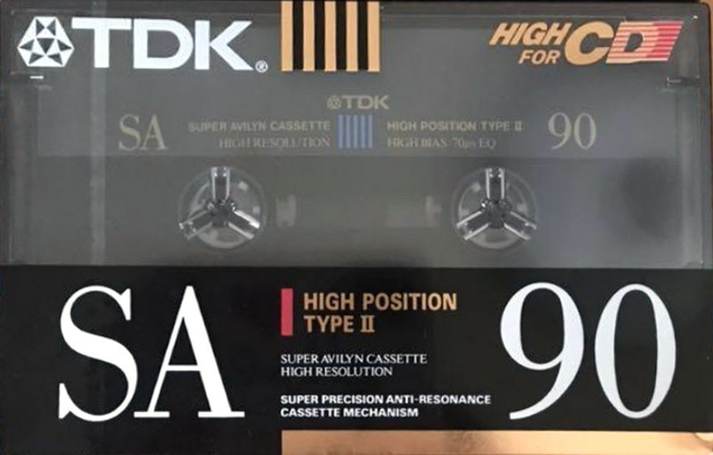 Compact Cassette: TDK  - SA 90