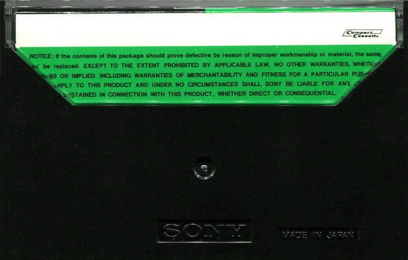 Compact Cassette: Sony  -  90