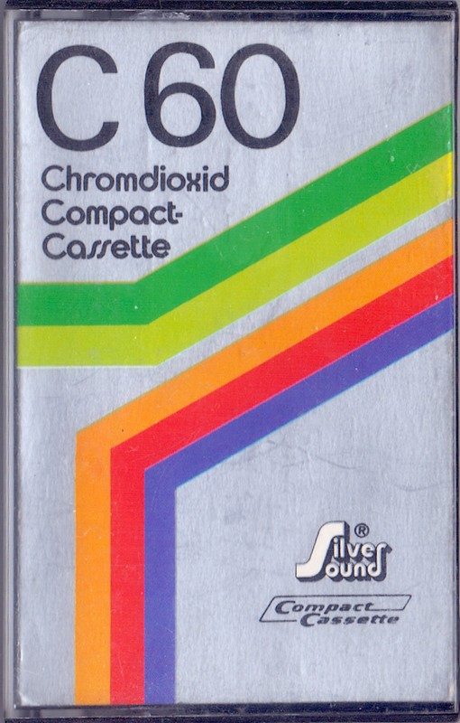 Compact Cassette Silver Sound 60 "Multibrand" Type II Chrome 1977 Europe