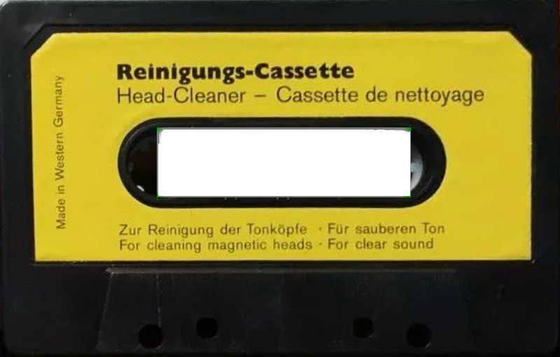 Compact Cassette CN Cleaning Cassette Europe