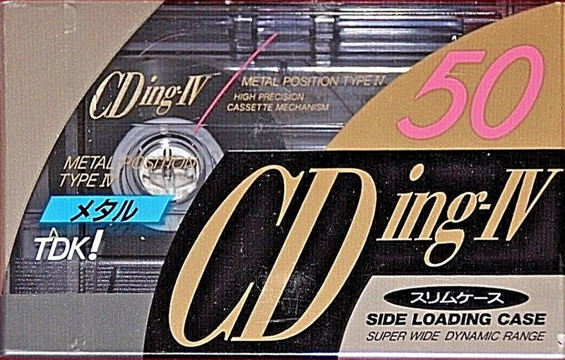 Compact Cassette: TDK  - CDing-IV 50