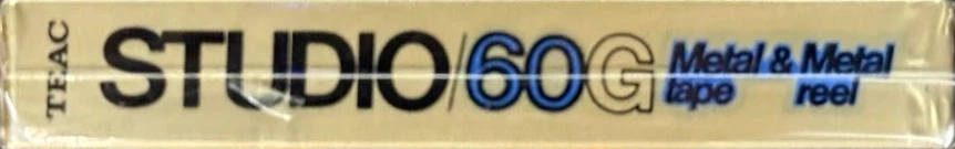 Compact Cassette Teac STUDIO 60 "/60G" Type IV Metal 1984 Japan