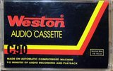 Compact Cassette Weston 90 "White" Type I Normal India