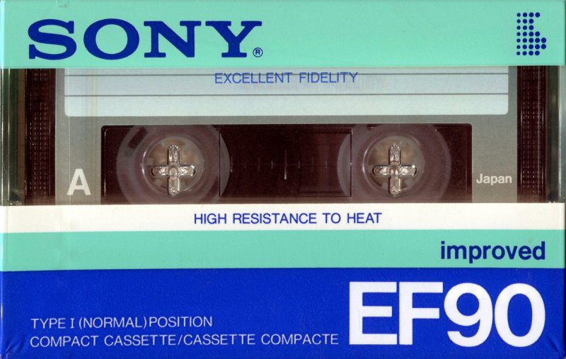 Compact Cassette: Sony  - EF 90