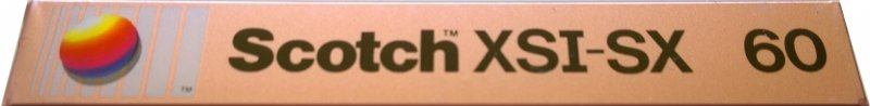 Compact Cassette Scotch XS I-SX 60 Type I Normal 1990 Europe