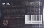 Compact Cassette Sony UX-Pro 46 Type II Chrome 1986 Japan