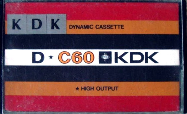 Compact Cassette: Unknown KDK -  60