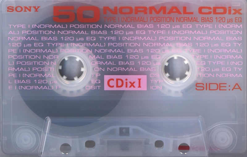 Compact Cassette: Sony  - CDix I 50