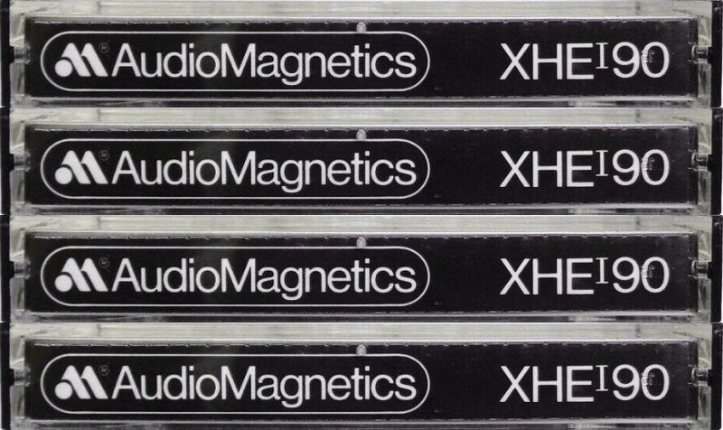 Compact Cassette:  Audio Magnetics - XHE I 90