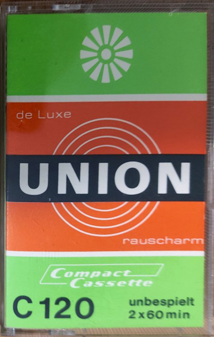 Compact Cassette Union de Luxe 120 Type I Normal Germany