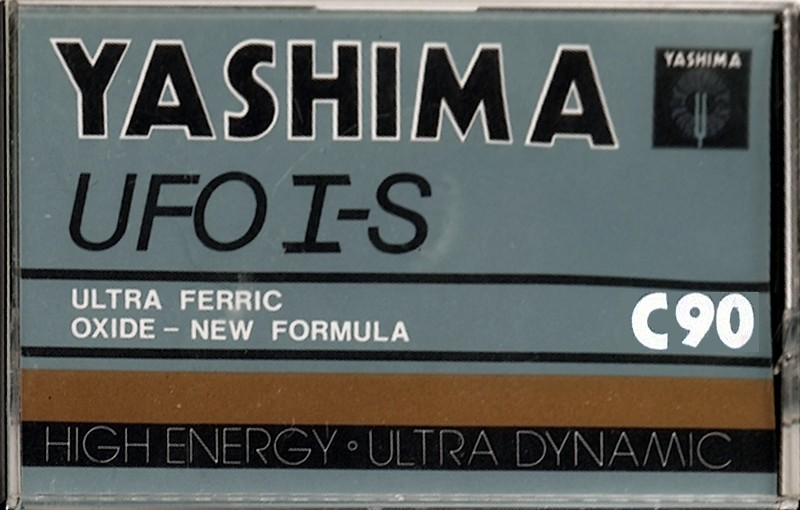 Compact Cassette Yashima UFO I-S 90 Type I Normal 1979 UK