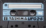 Compact Cassette Yashima UFO I-S 90 Type I Normal 1979 UK