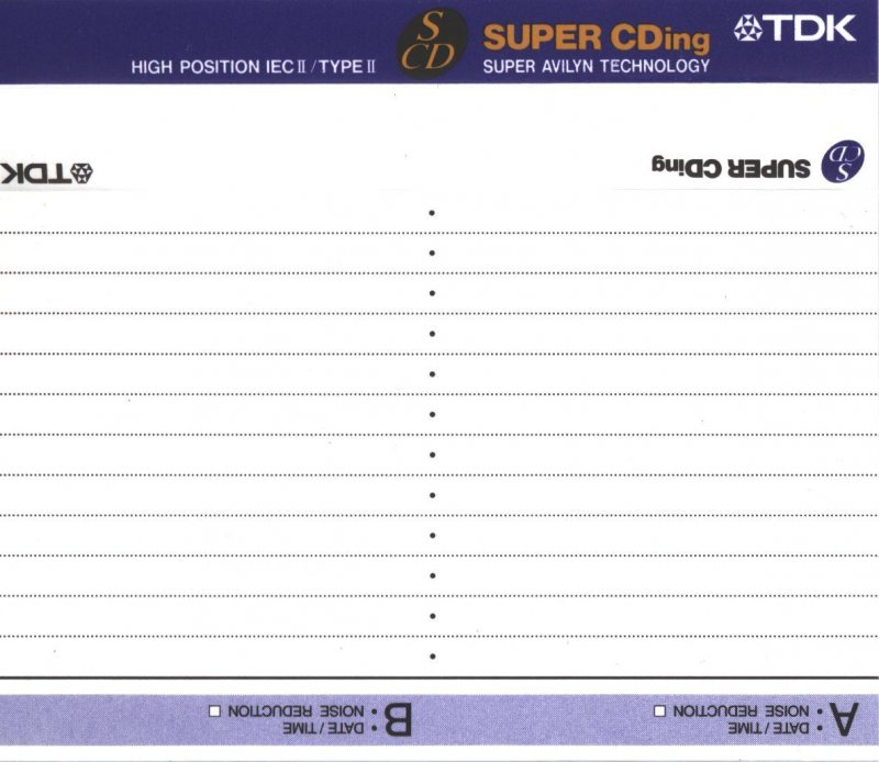 3 pack: TDK  - Super CDing 90