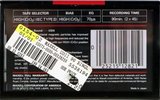 Compact Cassette Maxell UDII / UD2 90 Type II Chrome 1992 USA