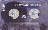 Compact Cassette BASF Chrome Extra II 90 Type II Chrome 1993 Europe