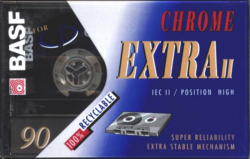 Compact Cassette: BASF  - Chrome Extra II 90