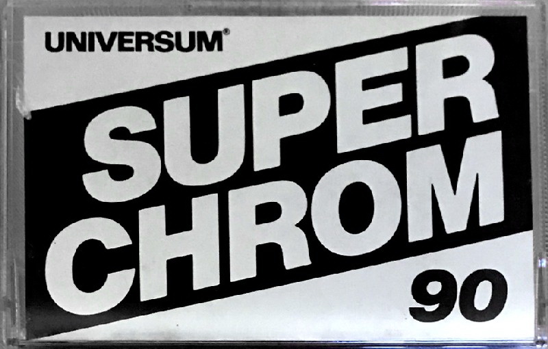 Compact Cassette Universum Super 90 Type II Chrome 1985 Germany