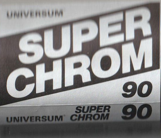 Compact Cassette Universum Super 90 Type II Chrome 1985 Germany