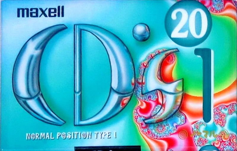 Compact Cassette Maxell CD`s I / CD`s 1 20 "CDS1-20L" Type I Normal 1997 Japan