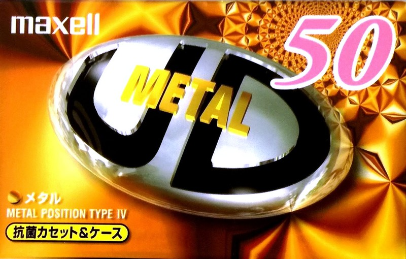 Compact Cassette Maxell Metal UD 50 "MUD-50M" Type IV Metal 1999 Japan