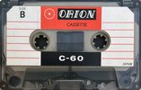Compact Cassette Orion 60 Type I Normal Unknown Country