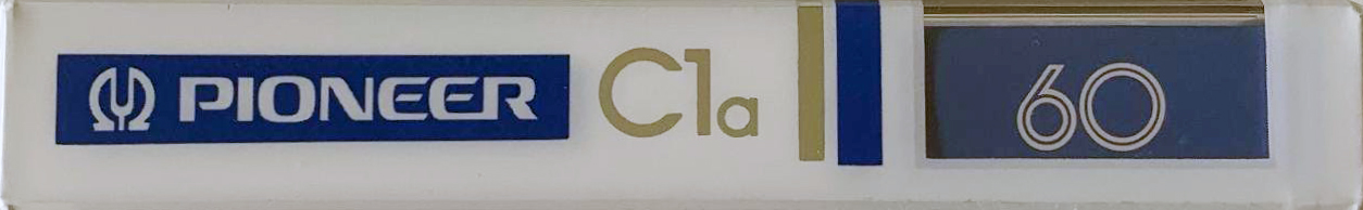 Compact Cassette Pioneer C1 60 "C1a" Type II Chrome 1982 Japan
