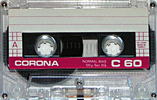 Compact Cassette Corona 60 Type I Normal Turkey