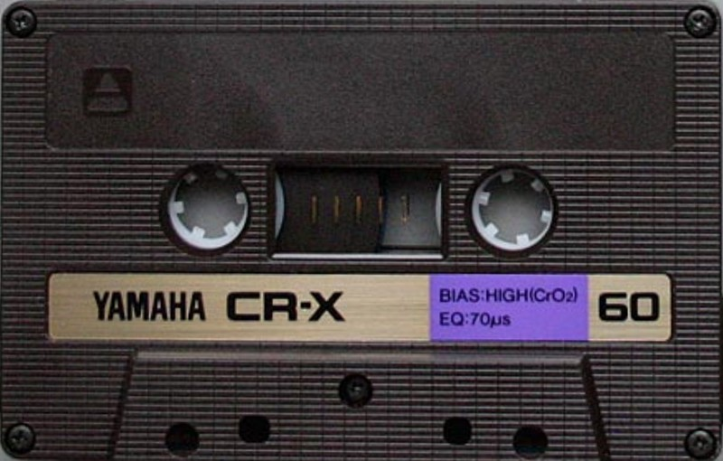 Compact Cassette Yamaha CR-X 60 Type II Chrome 1982 Worldwide