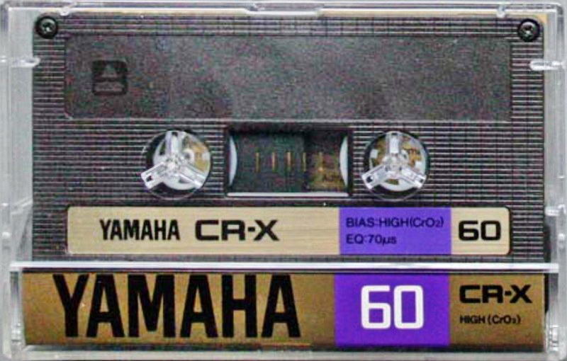 Compact Cassette Yamaha CR-X 60 Type II Chrome 1982 Worldwide