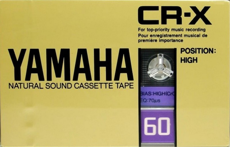 Compact Cassette:  Yamaha - CR-X 60