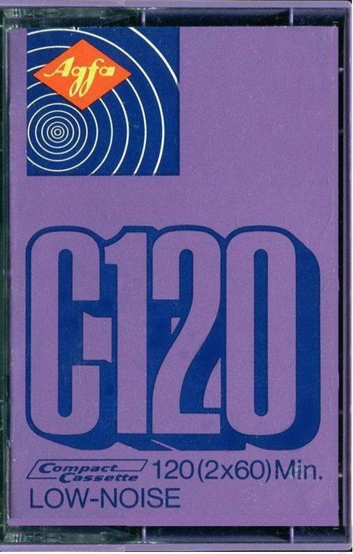 Compact Cassette AGFA 120 Type I Normal 1972 Germany