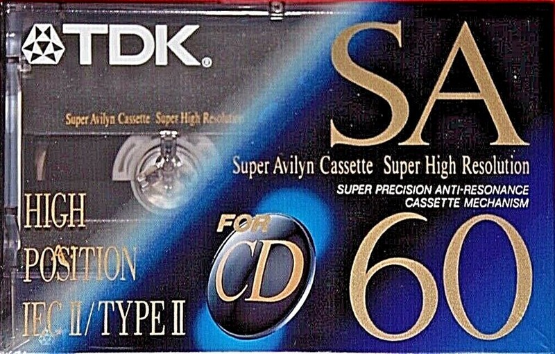 Compact Cassette: TDK  - SA 60